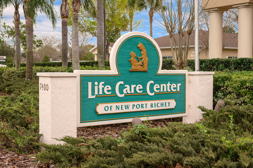 New Port Richey Entrance Sign